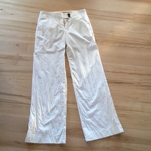 White J Crew trousers